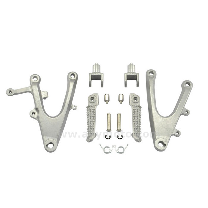 74 Yamaha Yzf R1 2004-2006 Yzfr1 Motorcycle Front Passenger Foot Pegs Rest Brackets